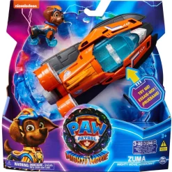 Energía - Patrulla Canina - Aerodeslizador de juguete con figura de acción de Zuma, luces y sonidos ㅤ