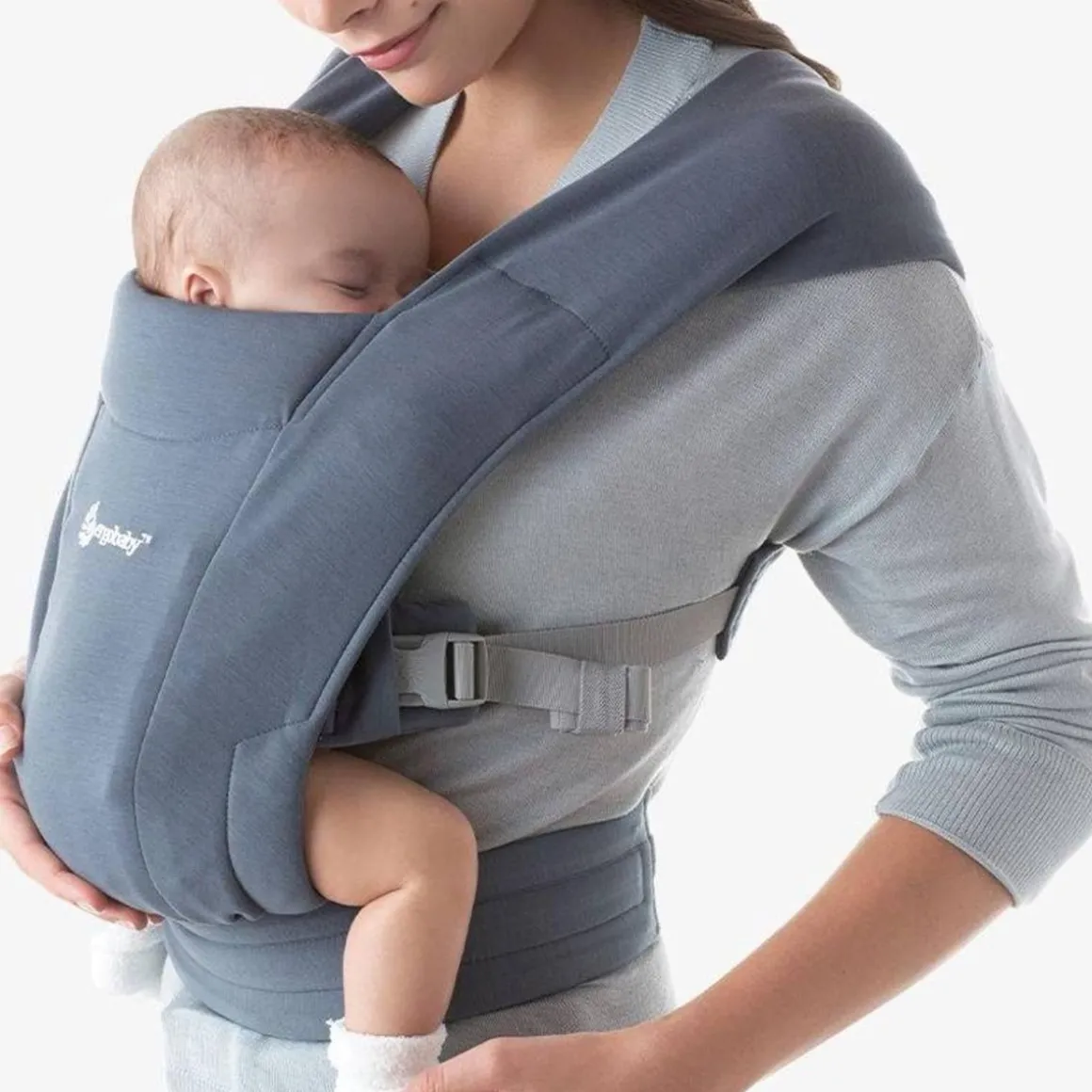Ergobaby - Mochila Portabebé Embrace Cotton Oxford