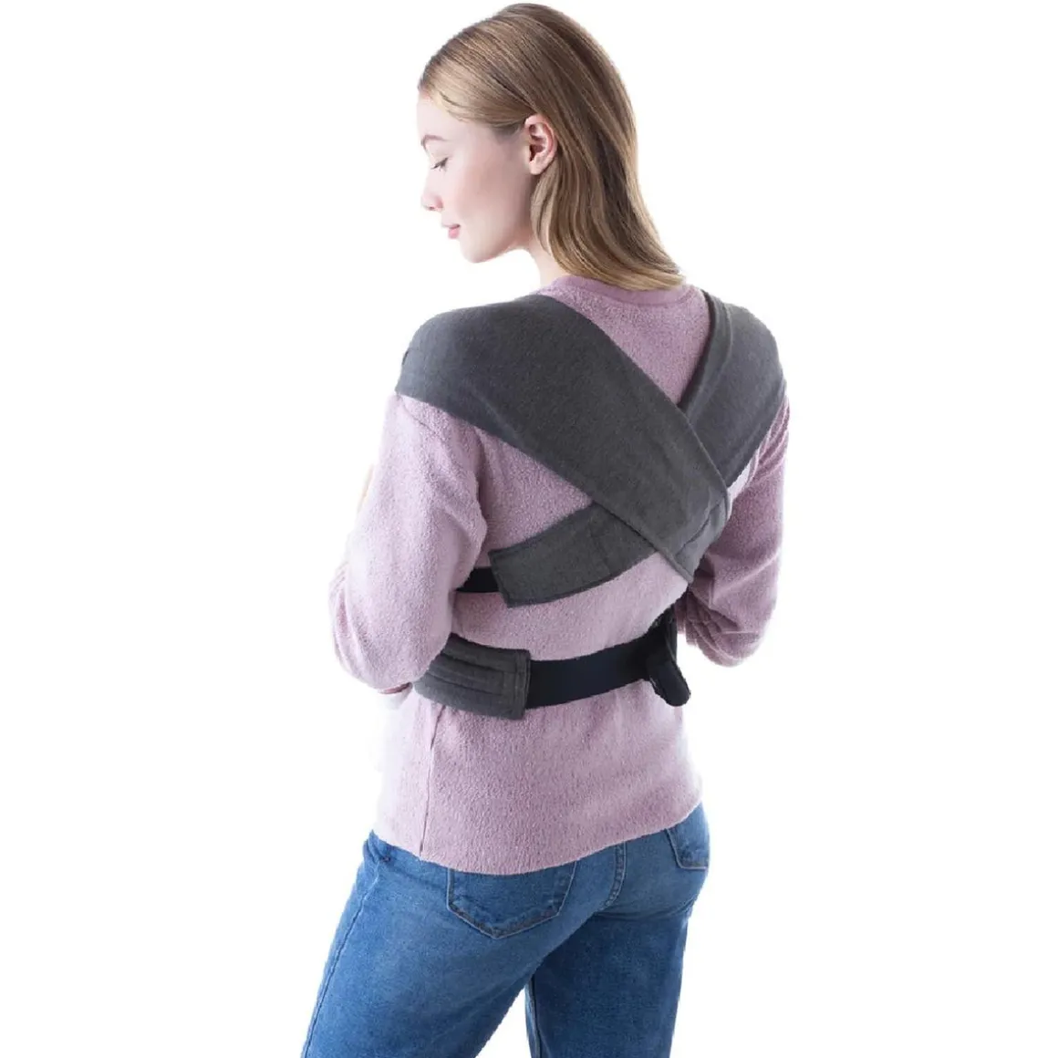 Ergobaby - Mochila Portabebé Embrace Cotton Gris