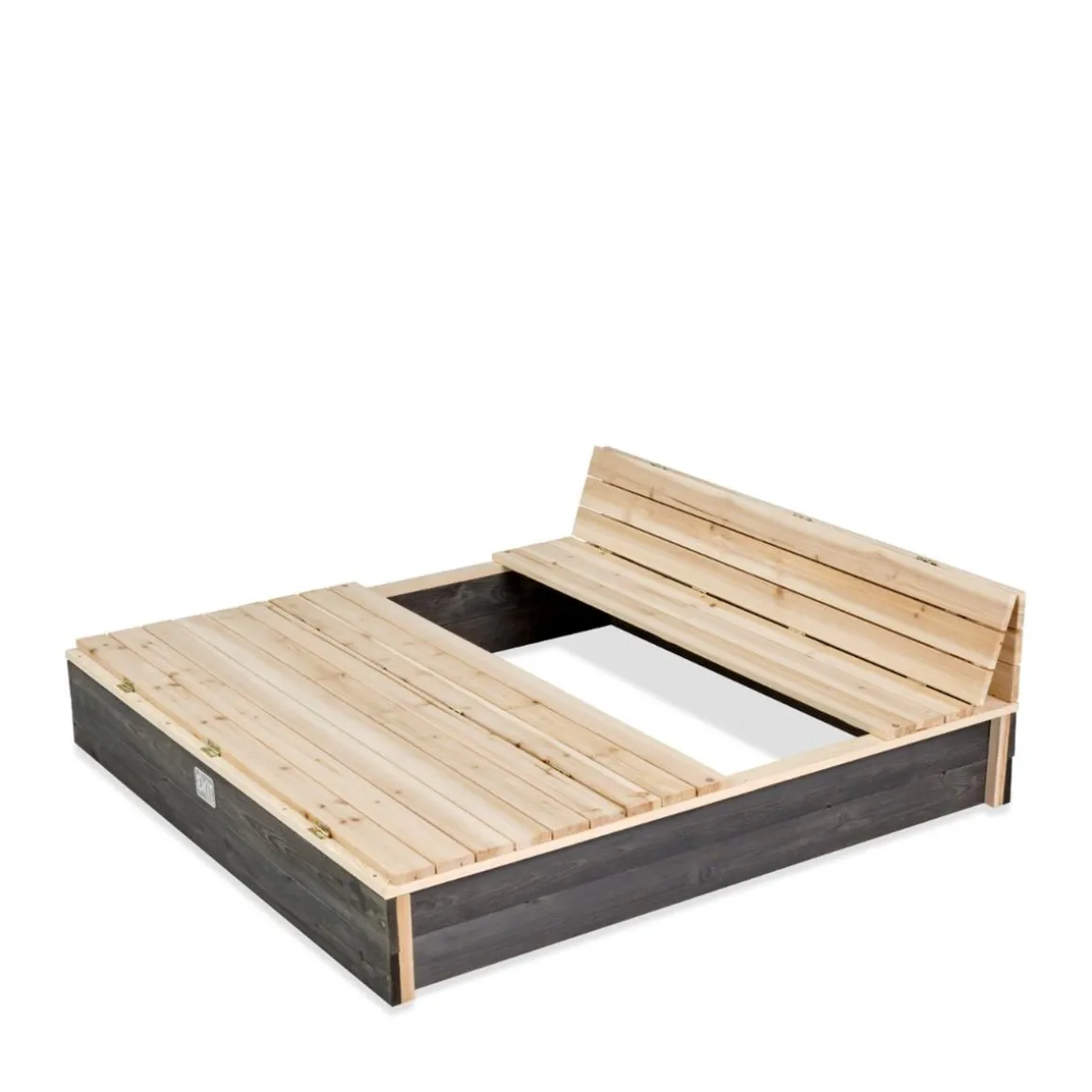 Exit - Arenero de madera Aksent 136 x 132 cm