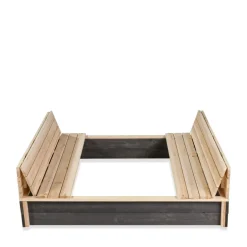 Exit - Arenero de madera Aksent 136 x 132 cm