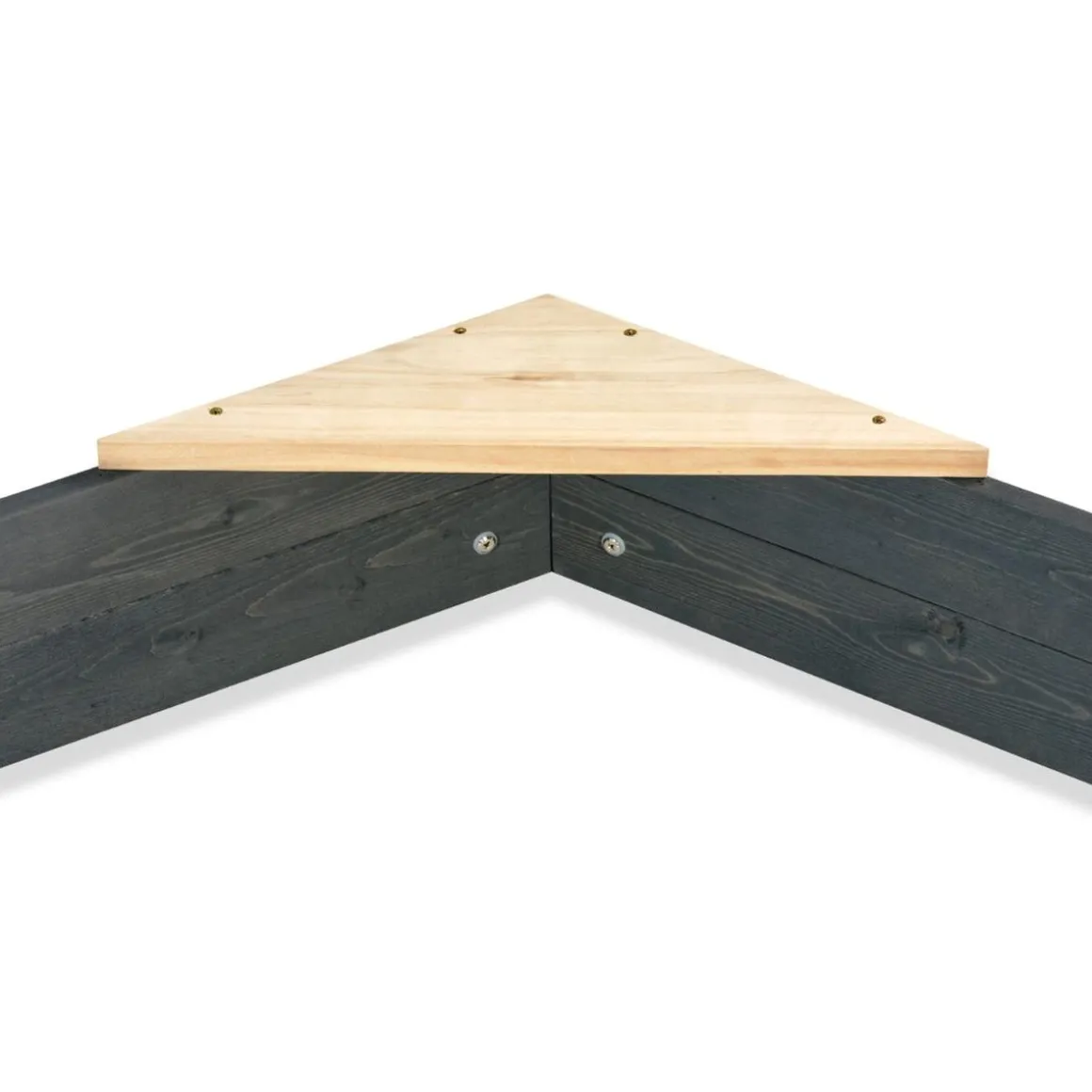 Exit - Arenero de madera Aksent Hexágono 160 x 140 cm