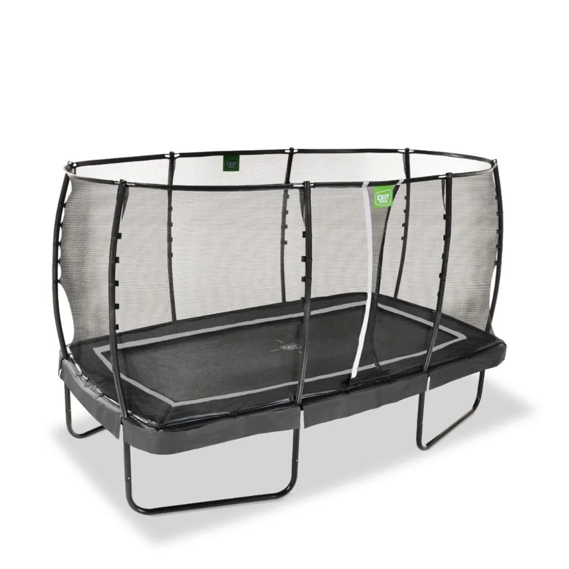 Exit - Cama elástica Allure Premium 244 x 427 cm negro