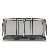 Exit - Cama elástica de suelo Allure Premium 244 x 427 cm negro