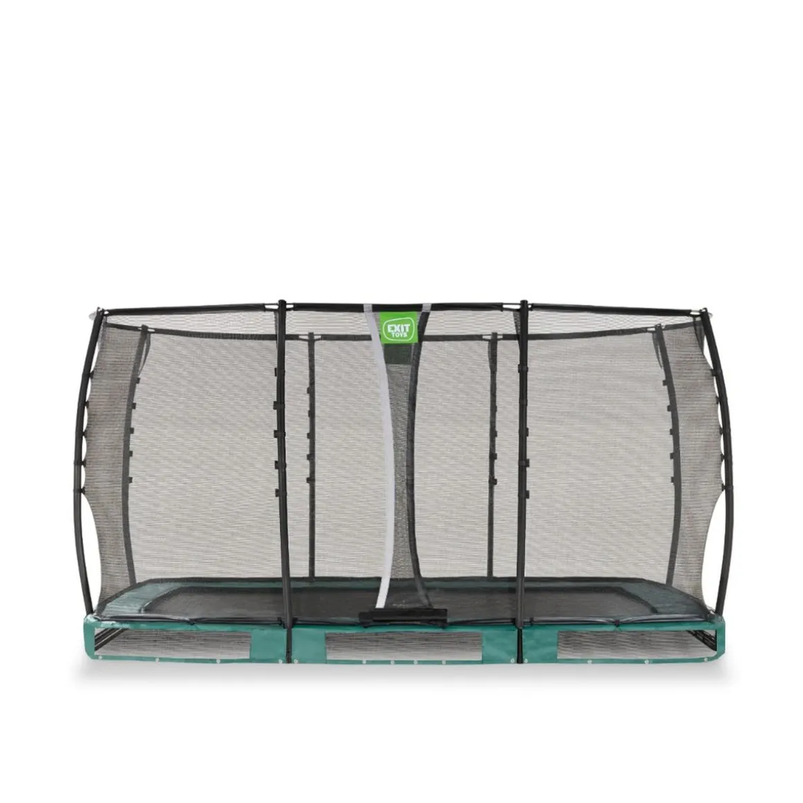 Exit - Cama elástica de suelo Allure Premium 214 x 366 verde