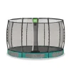 Exit - Cama elástica de suelo Allure Premium 366 cm verde