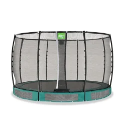 Exit - Cama elástica de suelo Allure Premium 366 cm verde