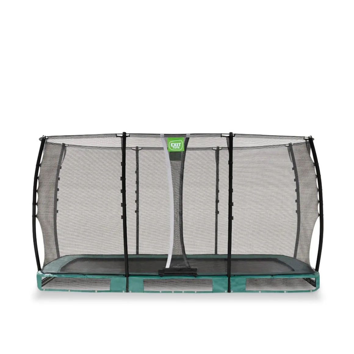 Exit - Cama elástica de suelo Allure Classic 214 x 366 cm verde