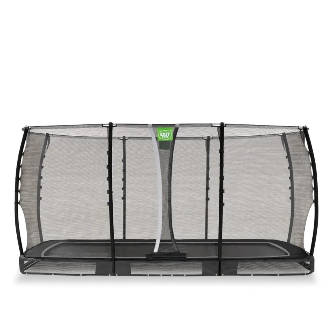 Exit - Cama elástica de suelo Allure Classic 244 x 427 cm negro