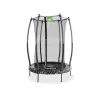 Exit - Cama elástica Junior Tiggy negro/gris con red de seguridad