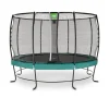 Exit - Cama elástica Lotus Premium 366 cm verde