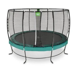 Exit - Cama elástica Lotus Premium 366 cm verde