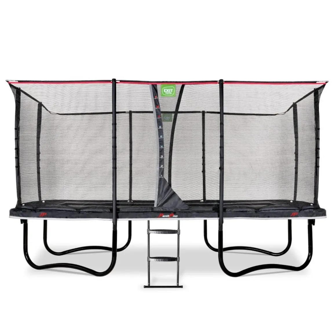 Exit - Cama elástica PeakPro 275 x 458 cm negro