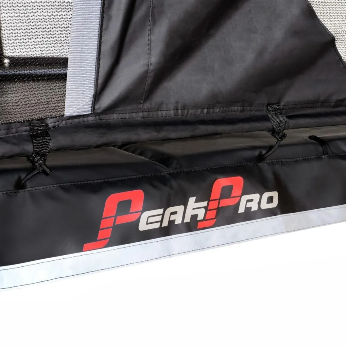 Exit - Cama elástica PeakPro 275 x 458 cm negro