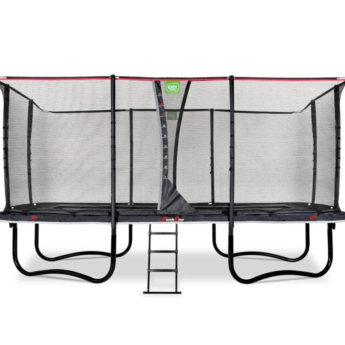 Exit - Cama elástica PeakPro 305 x 518 cm negro
