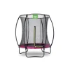 Exit - Cama elástica Silhouette redonda rosa 183 cm