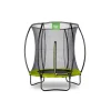 Exit - Cama elástica Silhouette redonda verde 183 cm