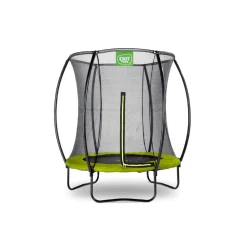 Exit - Cama elástica Silhouette redonda verde 183 cm