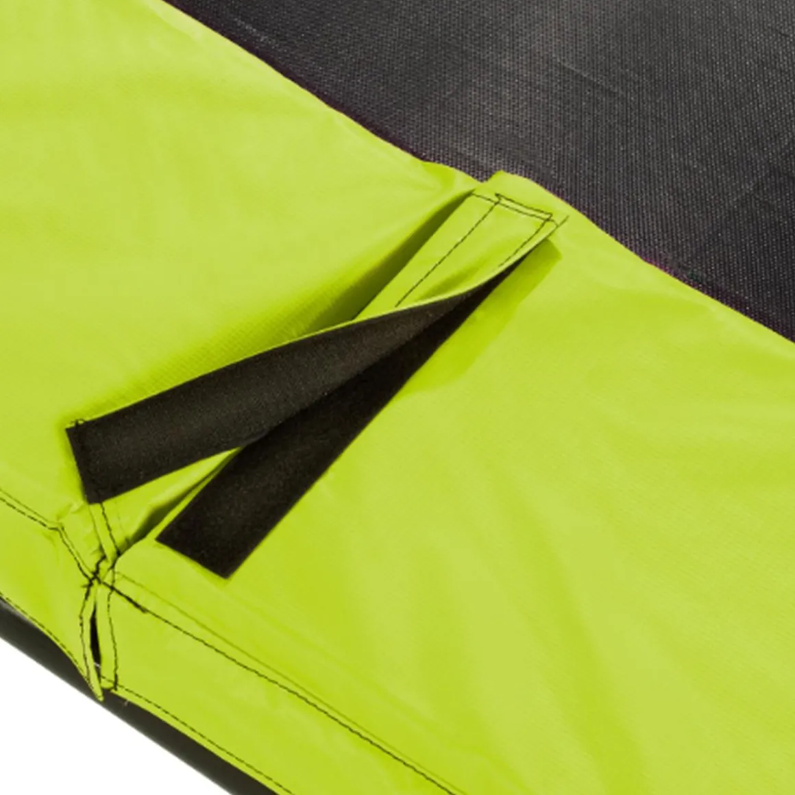 Exit - Cama elástica Silhouette redonda verde 244 cm