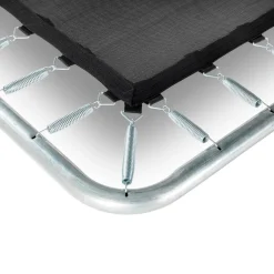 Exit - Cama elástica Silhouette rectangular verde 244 cm