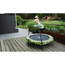 EXIT - Mini Cama elástica redonda sin red 140 cm