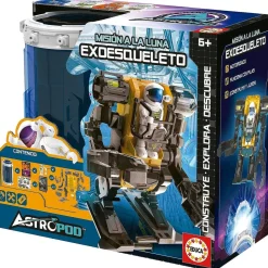 Exoesqueleto astropod: construye, juega y observa tu robot cobrar vida con motor a pilas ㅤ