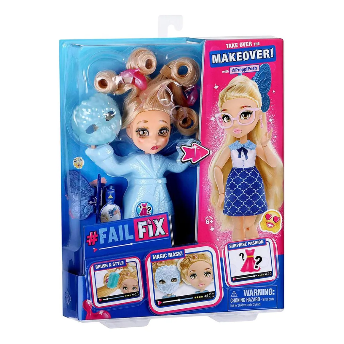 Failfix - PreppiPosh - Muñeca Cambia el Look