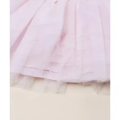 Falda de tul rosa niña