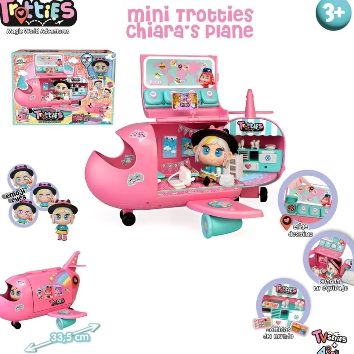 Famosa - Avión mini de trotties ㅤ