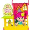 Famosa - Casita de flores plegable con mini muñeca y accesorios ㅤ