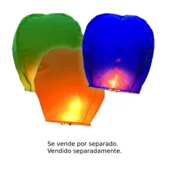 Farolillo de los deseos colgante (varios colores)