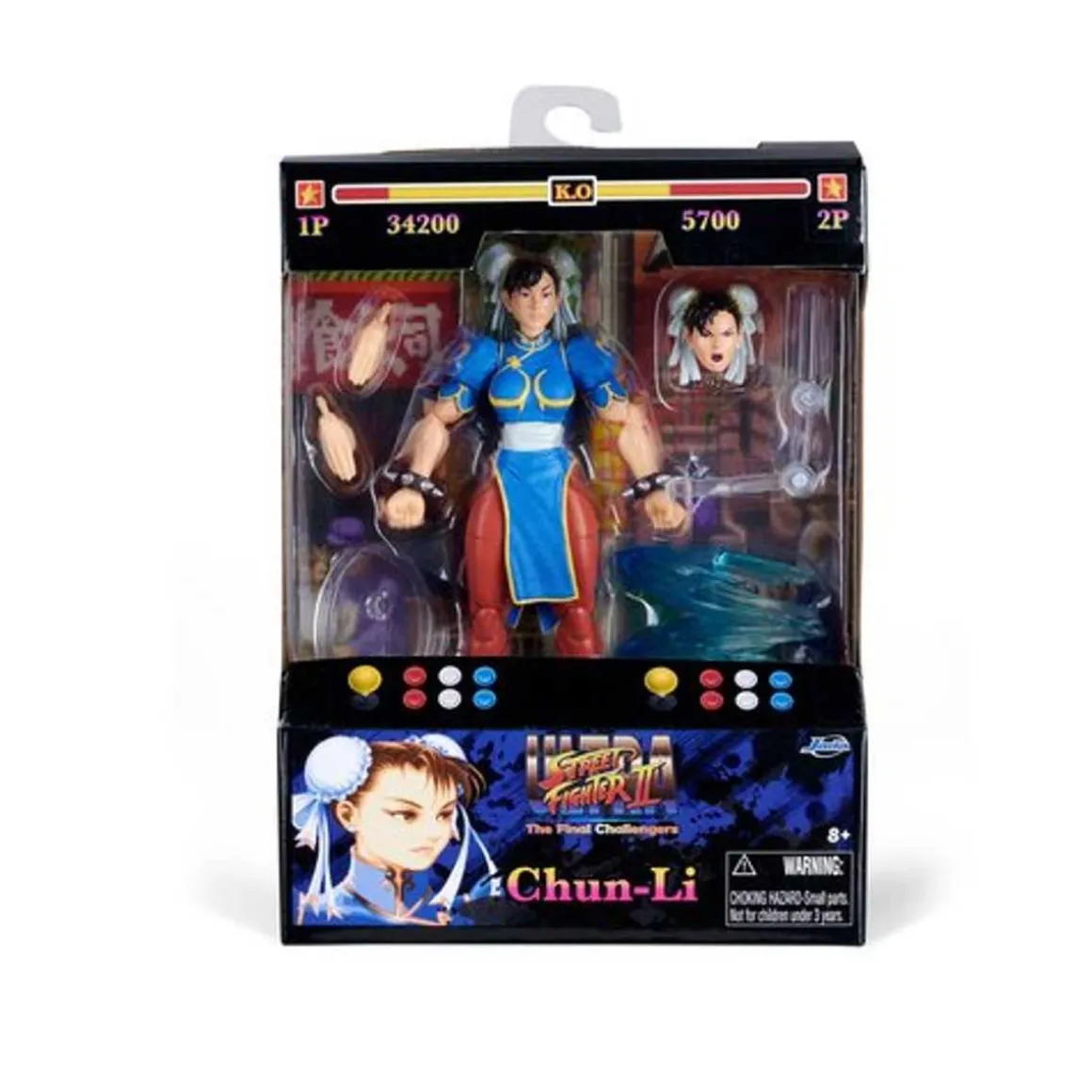 Figura Street Fighter II Chun-Li 15cm