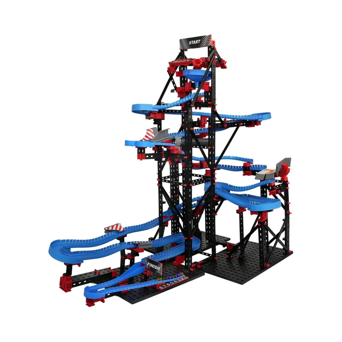 Fischer Technik - Set de construcción para canicas Marble Competition