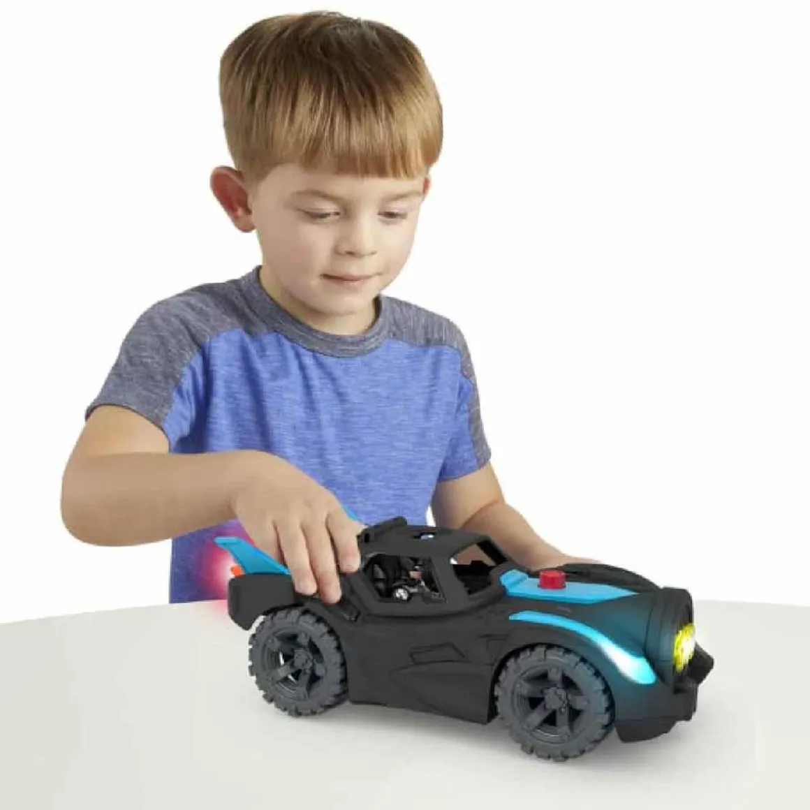 Fisher Price - Imaginext - Batmóvil Power Reveal con figura de Batman