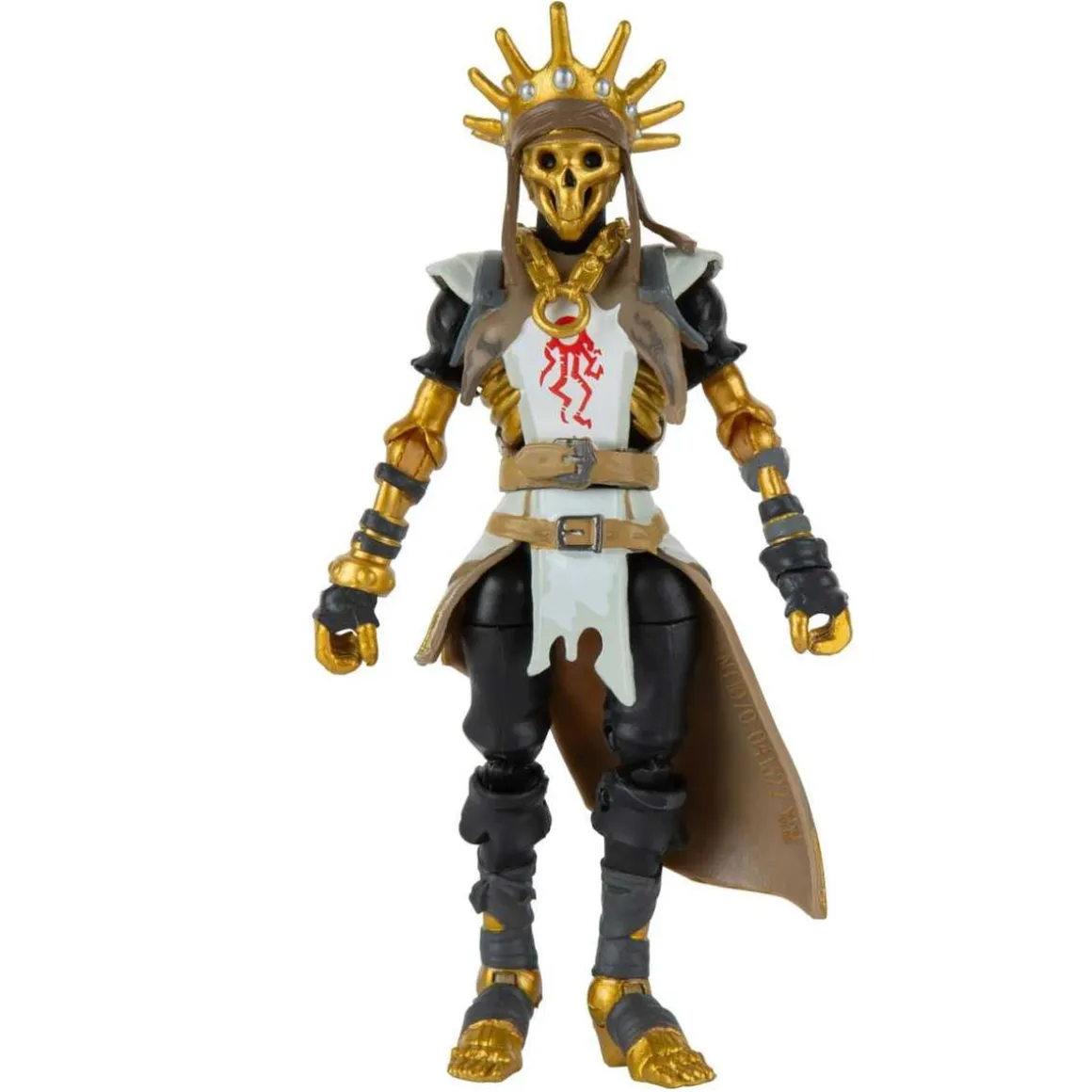 Fortnite - Figura articulada Fortnite Oro Grado maestre 10cm con accesorios ㅤ