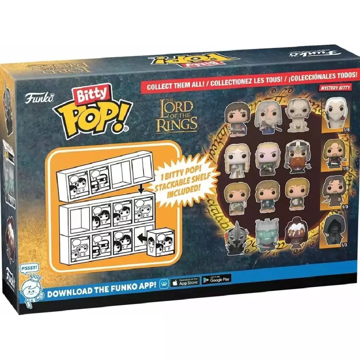 Funko Bitty POP! - Pack 4 figuras El Señor de los Anillos (varios modelos)