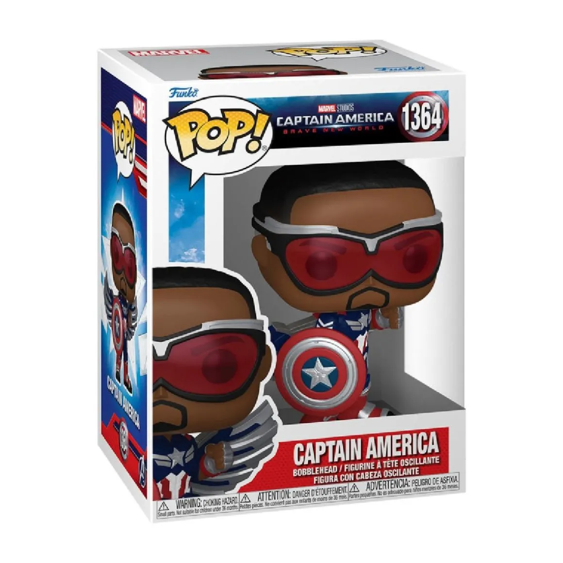 Funko Pop! - Marvel Capitán América: Brave New World - Capitán América