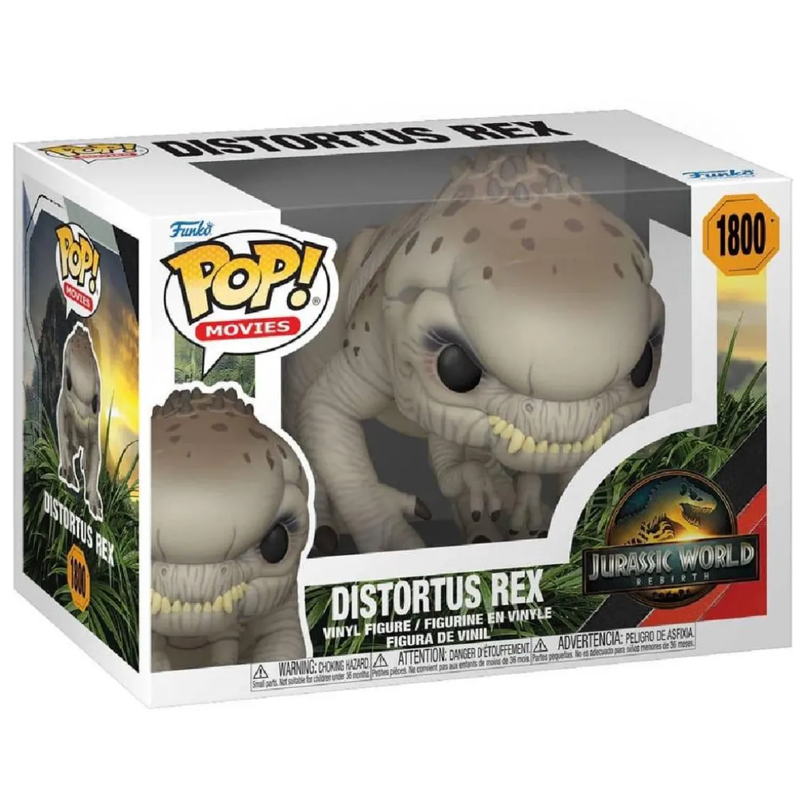 Funko Pop! Movies - Jurassic World: El Renacer - Distortus Rex