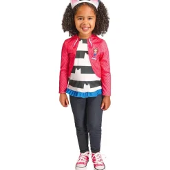 Gabby's Dollhouse - Conjunto camiseta efecto chaqueta y diadema 3-4 años