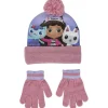 Gabby's Dollhouse - Conjunto 2 Piezas gorro y guantes