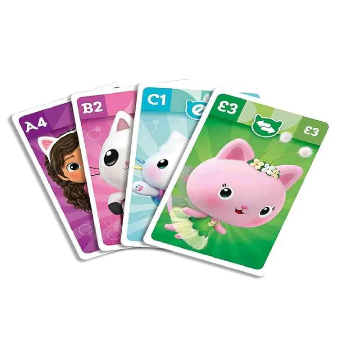 Gabby's Dollhouse - Juego Shuffle Fun 4 en 1