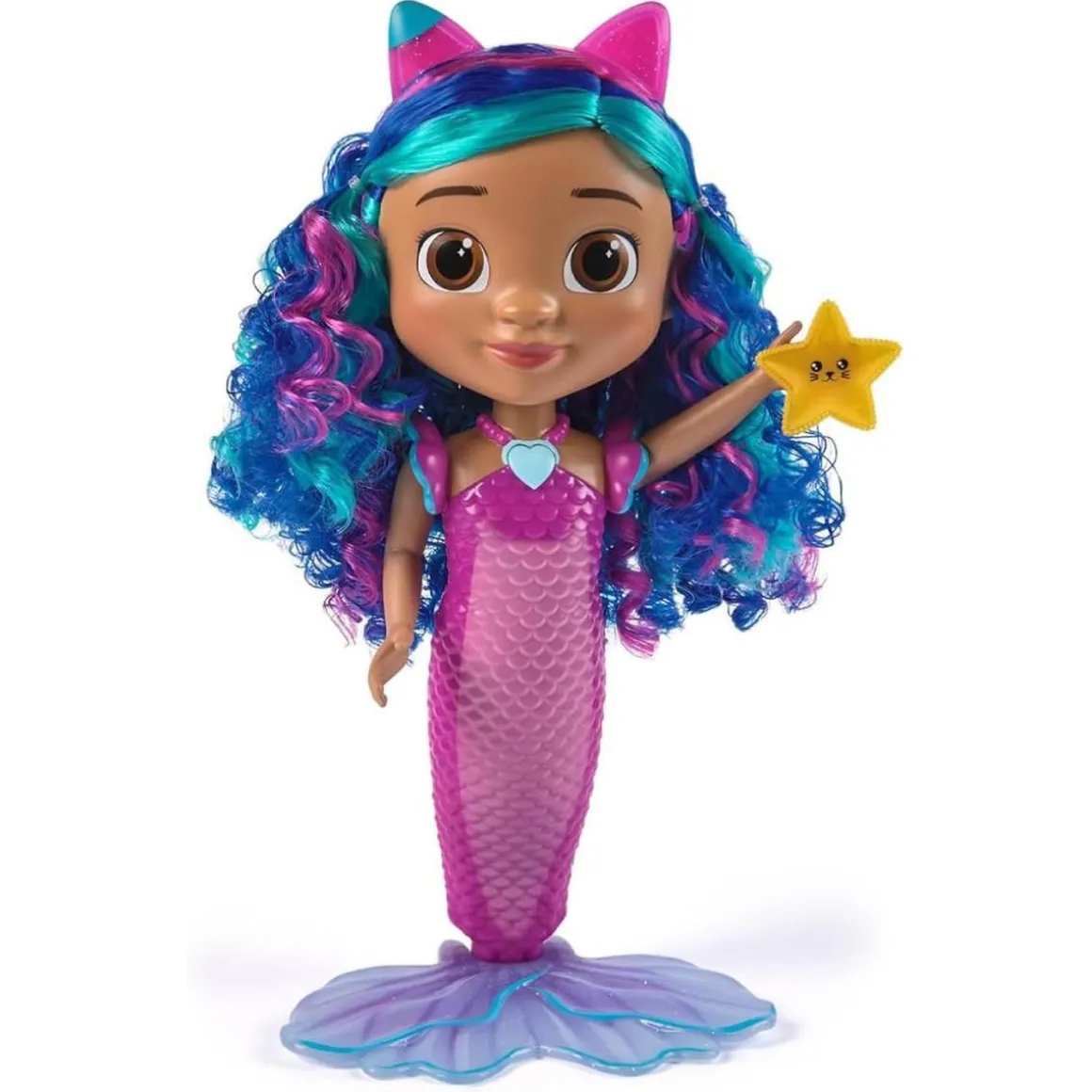 Gabby’s Dollhouse - Muñeca Gabby sirena canta y brilla