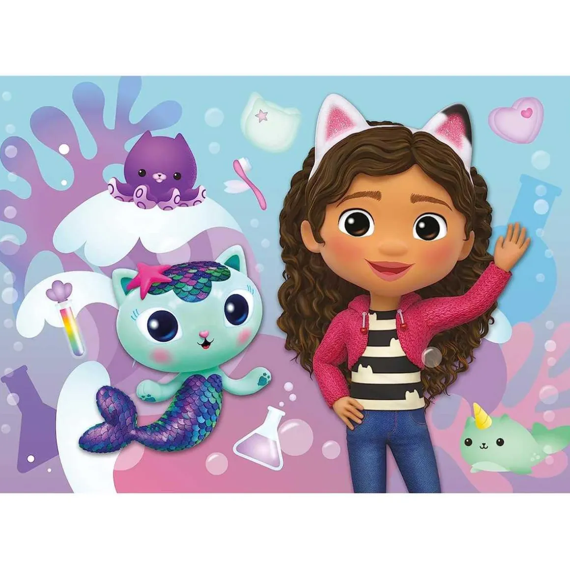 Gabby's Dollhouse - Puzzles 3 en 1 de 48 piezas