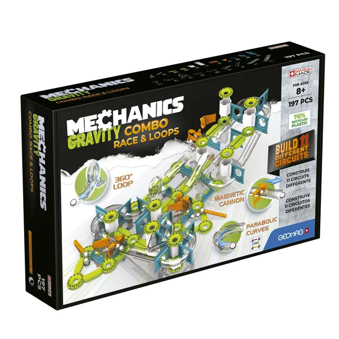 Geomag - Mechanics gravity combo race & loops