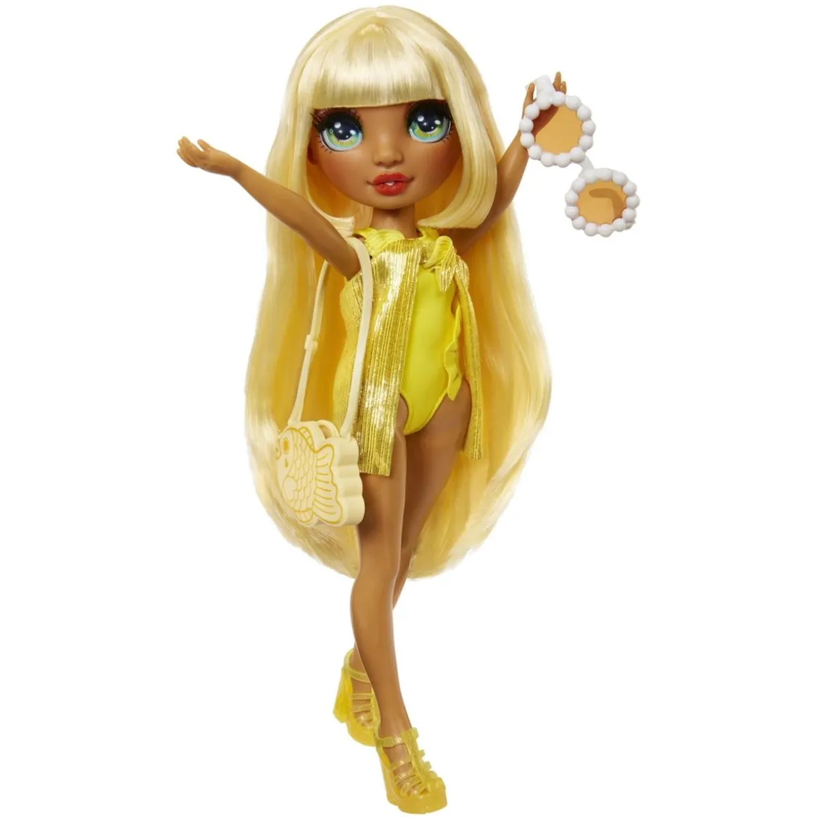 Giochi Preziosi - Rainbow High Swim & Style Sunny Yellow ㅤ
