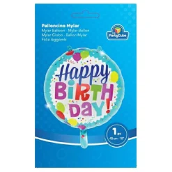 Globo aluminio Happy Birthday