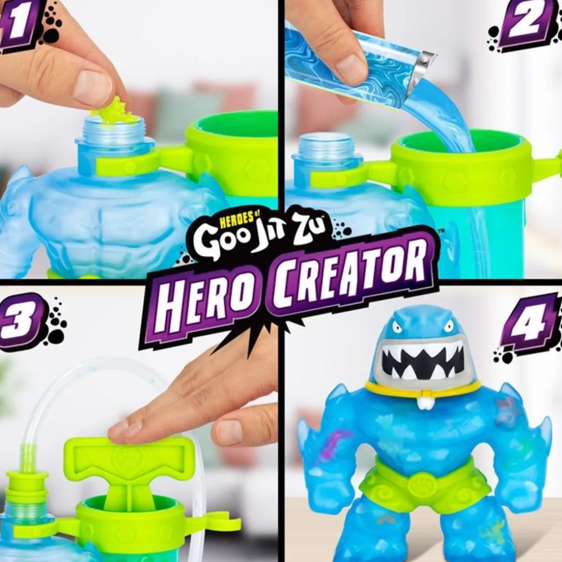 Goo Jit Zu - Creador de héroes (varios modelos)