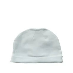 Gorro blanco de interlock