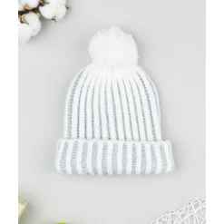 Gorro niña gris con lurex
