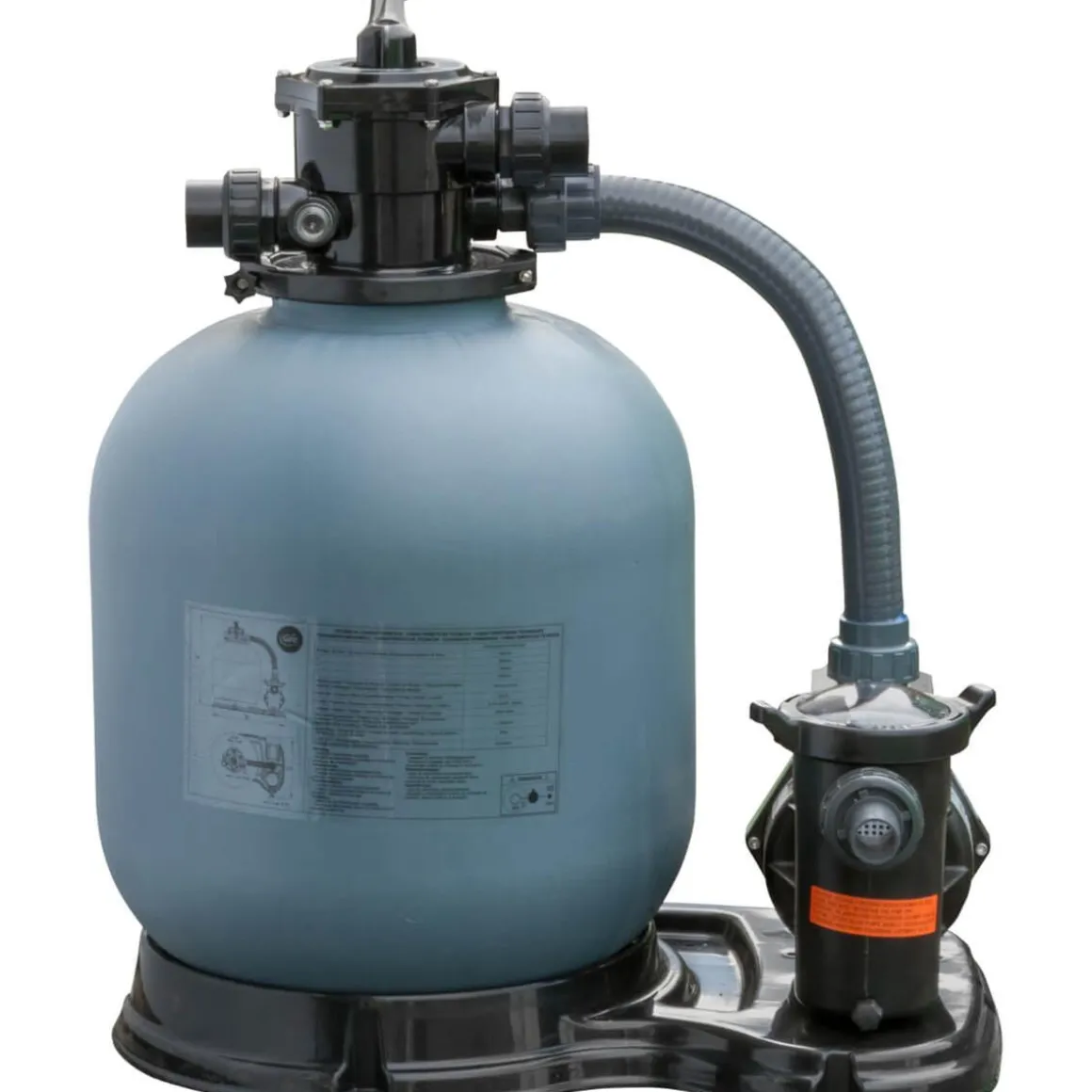 Gre - Depuradora de arena para piscina Ø500 mm - 10,6 m3/ h con bomba